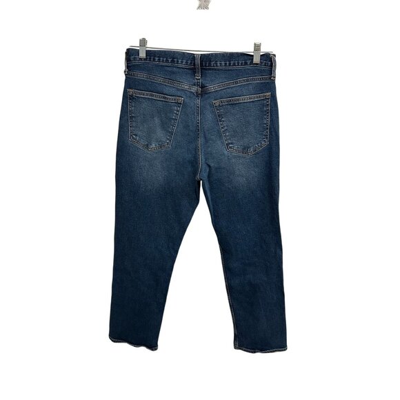 Old Navy Mens Straight Built In Flex Medium Wash Jeans SZ 32x30 - Picture 2 of 7